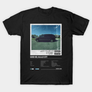 Kendrick Lamar - Good kid, m.A.A.d city Album T-Shirt