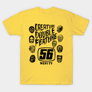 Creature Double Feature Classic Monsters T-Shirt