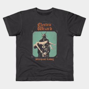 Electric Wizard Retro Kids T-Shirt