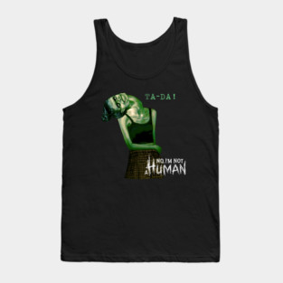 Cat Lady No I'm Not A Human Tank Top