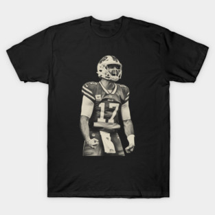 rETRO JOSH ALLEN MVP 17 T-Shirt