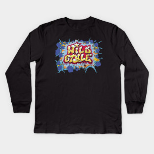 Wild Style - (Odd_Loom) Kids Long Sleeve T-Shirt