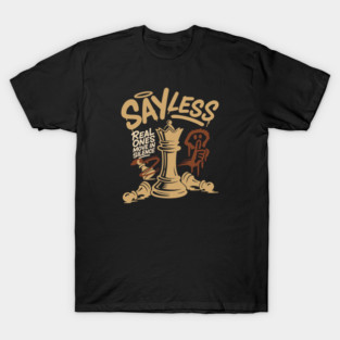 Sayless Real Ones Move in Silence Melanin T-Shirt