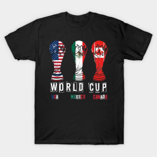 World cup 2026 USA Mexico canada T-Shirt