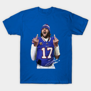 Josh Allen//Flipping The Bird T-Shirt