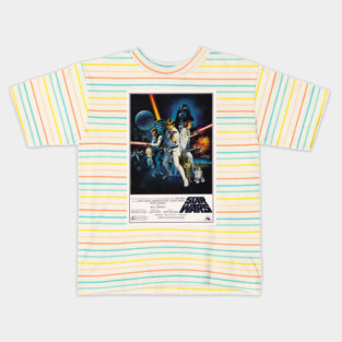 Vintage Star Wars Poster Kids T-Shirt