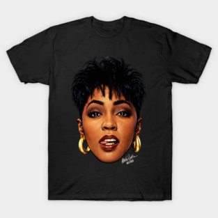 Anita baker vintage pop art 90s T-Shirt