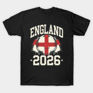 England World Cup 2026 football supporter T-Shirt