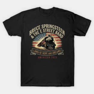 Bruce Springsteen E Street Band American Tour 2026 2 Sided T-Shirt