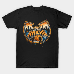 Knicks-Wu-Tang New York Baseketball T-Shirt