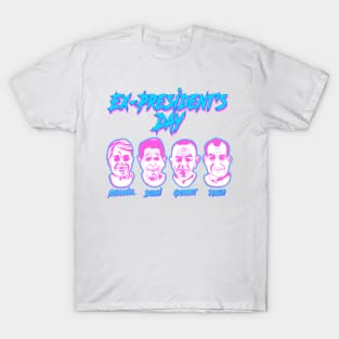 Ex-Presidents Day - Point Break Movie T-Shirt