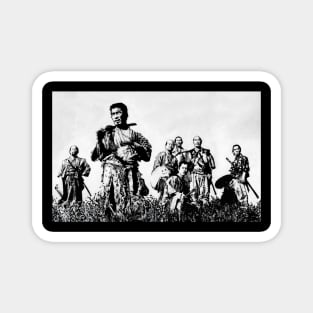 Seven Samurai Magnet